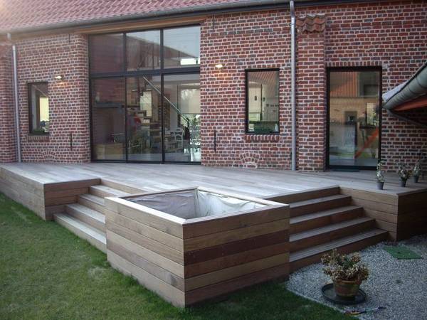 terrasse bois 10 m²